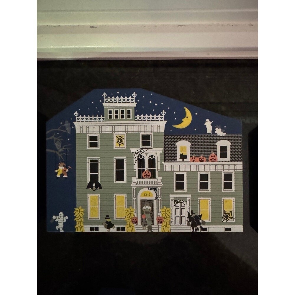The Cat's Meow Limited Edition Halloween Release Eerie Estate 1997